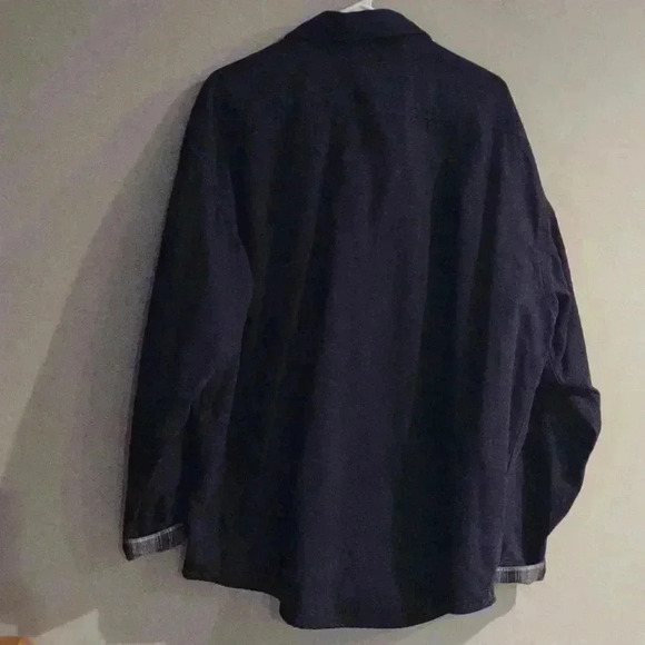 Vintage Carhartt black flannel lined barn jacket‎ mens xlarge - Picture 4 of 5